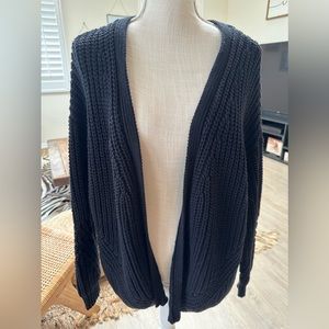 Black topshop sweater size 4